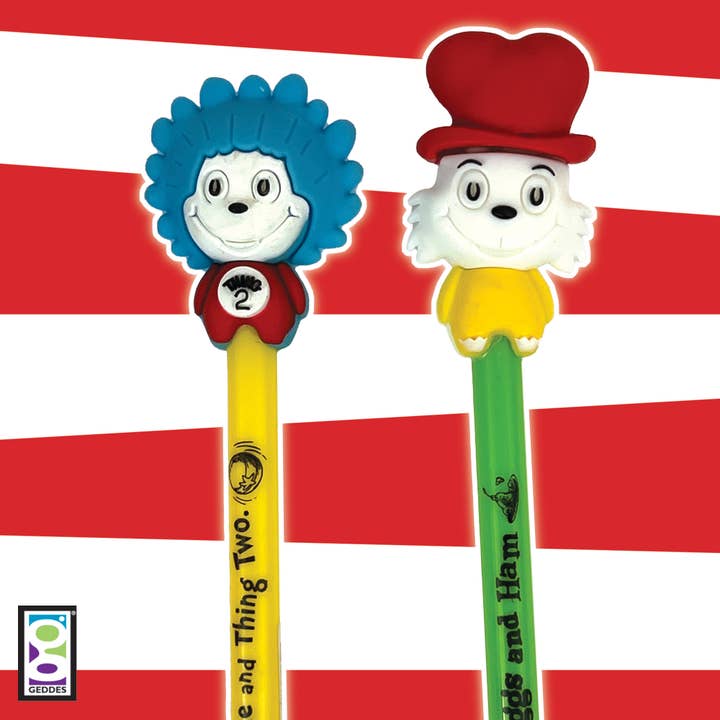 Geddes – Engroshandel Pen – Dr Seuss 3d Character Pen 12/skærm8
