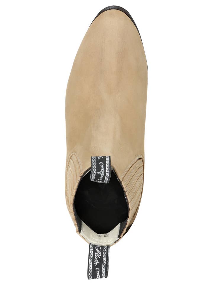 El General Western Wear - Wholesale Cowboy Boots - Men's - El Canelo - Charro Ankle Boot - Atlas Sand 228