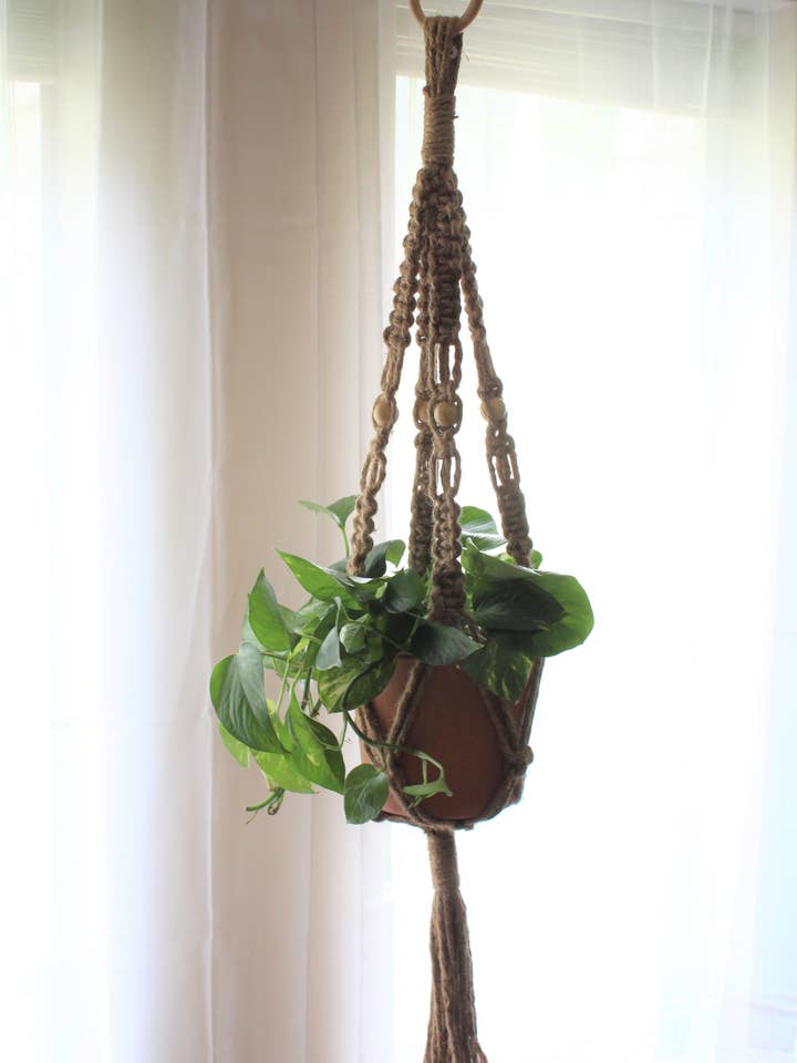 Galon carré en jute Angelina, taille moyenne à grande pour la vente par The Crafty Glammie