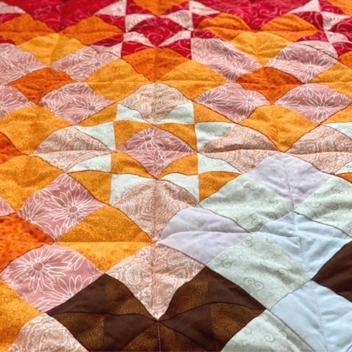 Faith and Fabric - Wholesale Quilt - Quilt Pattern: Lent / Good Friday Cross Quilt Pattern4