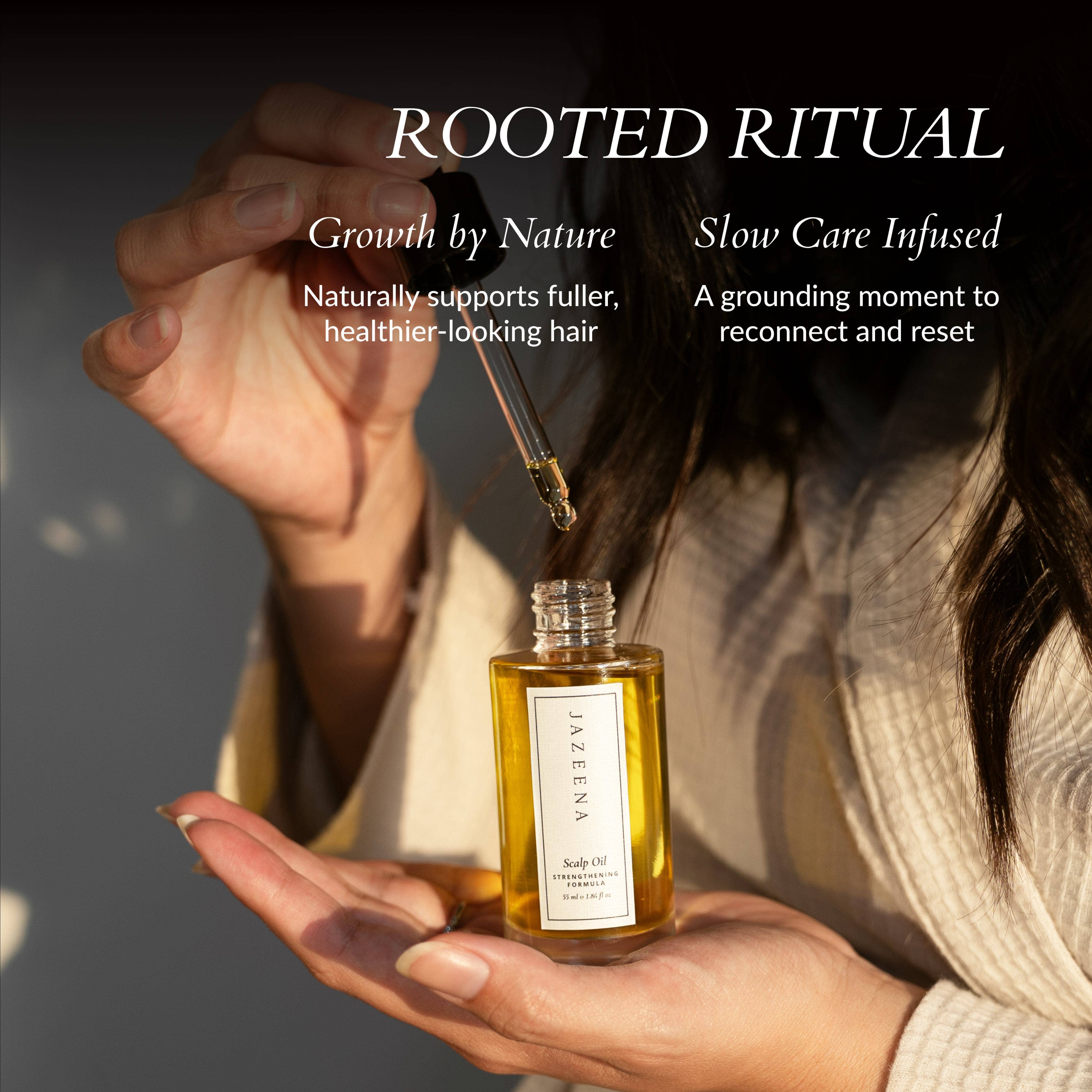 Jazeena - Wholesale Scalp/Hair Treatment - Hair Strengthening Scalp Oil | Rosemary, Magnolia Bark 55ml5