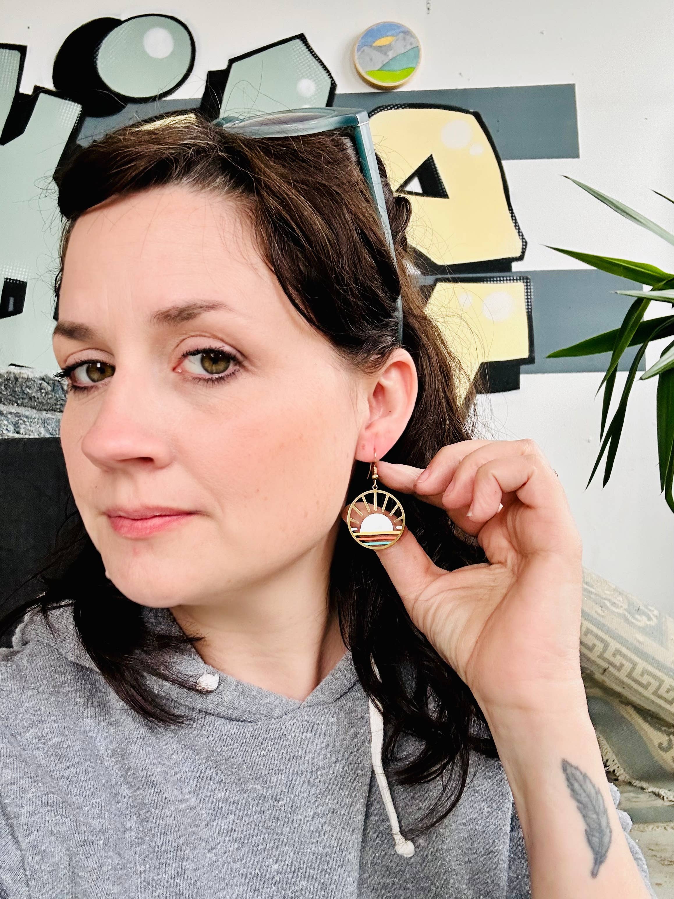 Dear Darlington - Venta al por mayor Pendientes colgantes - Pendientes Waverunner10