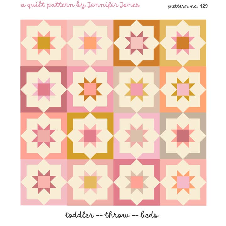 Penelope Handmade - Wholesale Craft Sewing Kit - Gertrude Quilt Pattern | Paper Pattern0
