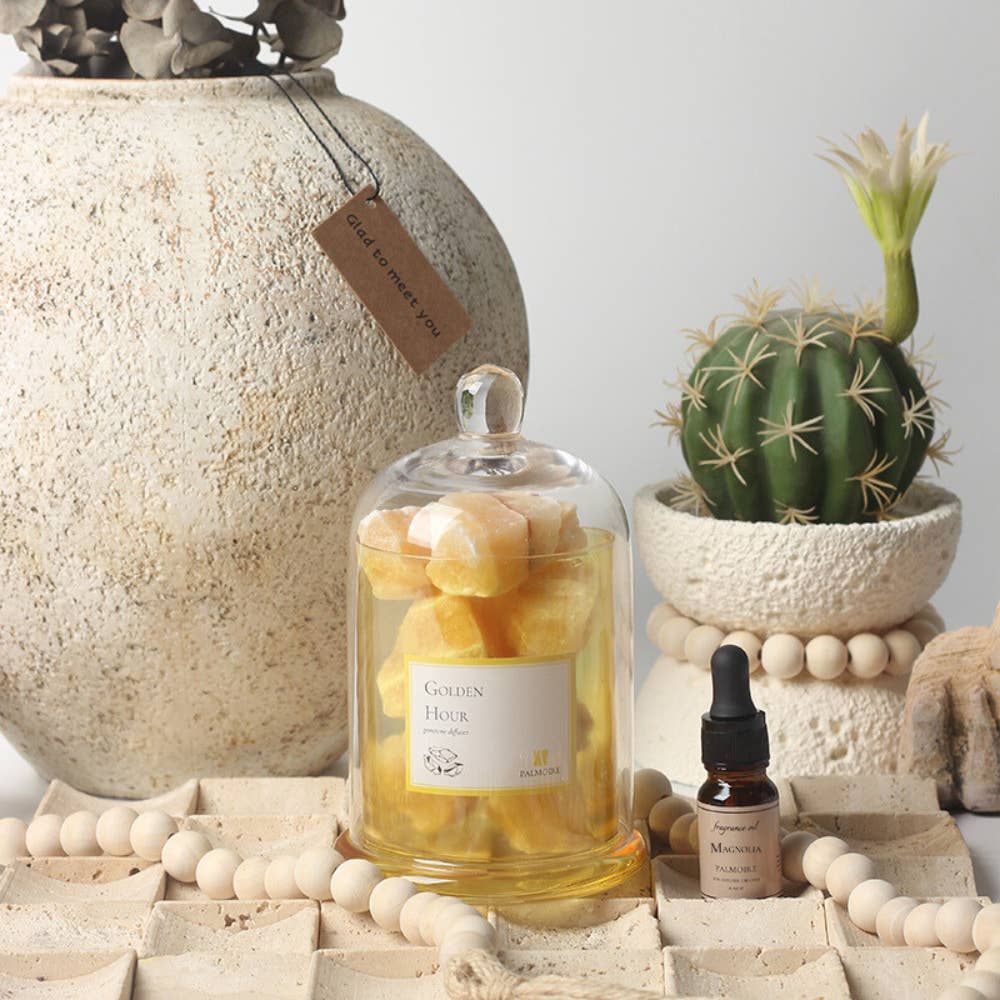 Palmoire Home Fragrance – wholesale Doftpinnar – Golden Hour doftstenar med ros, magnolia och lilja