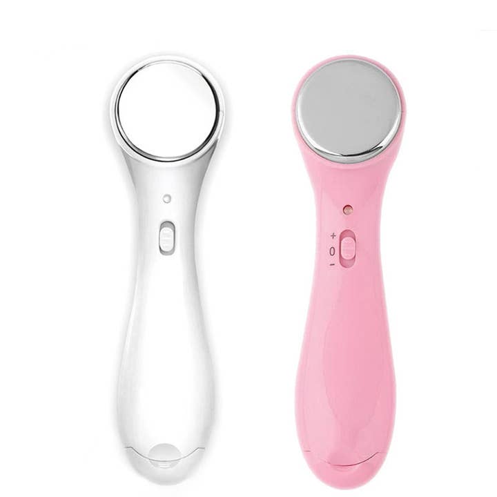 Savoy Active – Großhandel Gesichtspflege-Set – Ultraschall-Ionen-Gesichtsmassagegerät - Pink2