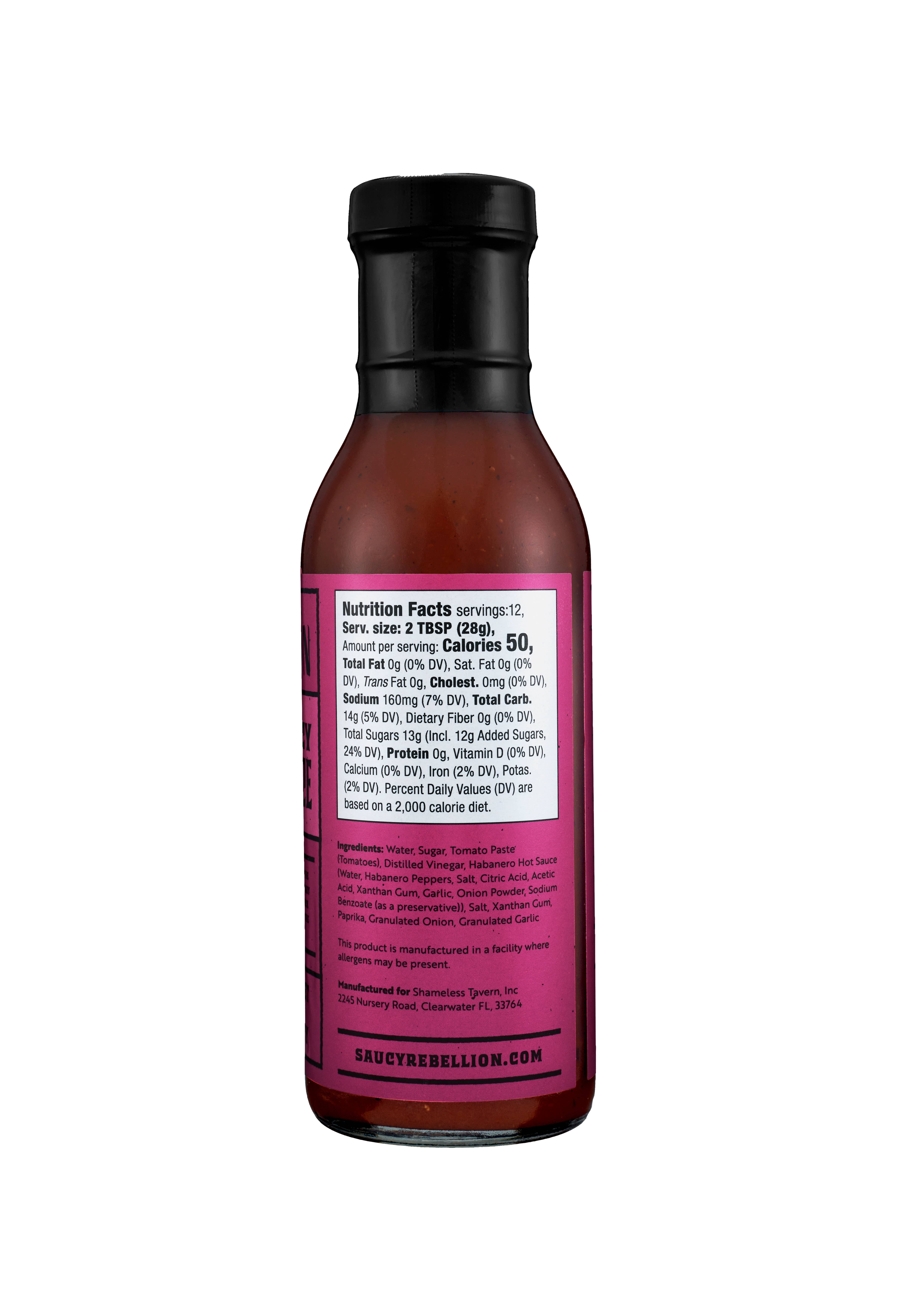 Saucy Rebellion - Wholesale Hot Sauce - Mambo Sauce Thick & Spicy2