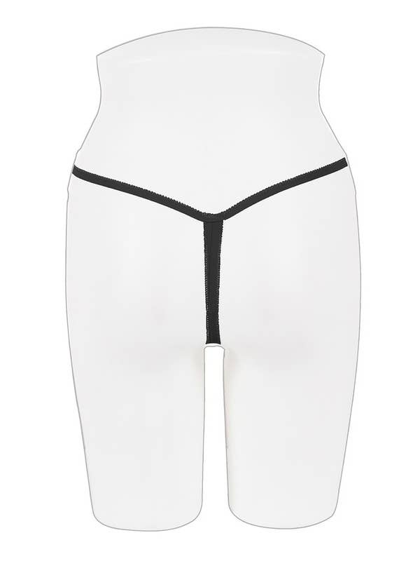 Best Underwear Line - Venta al por mayor Ropa interior - Mujer - Tanga sin entrepierna con forma de mariposa YM-66033-THG4