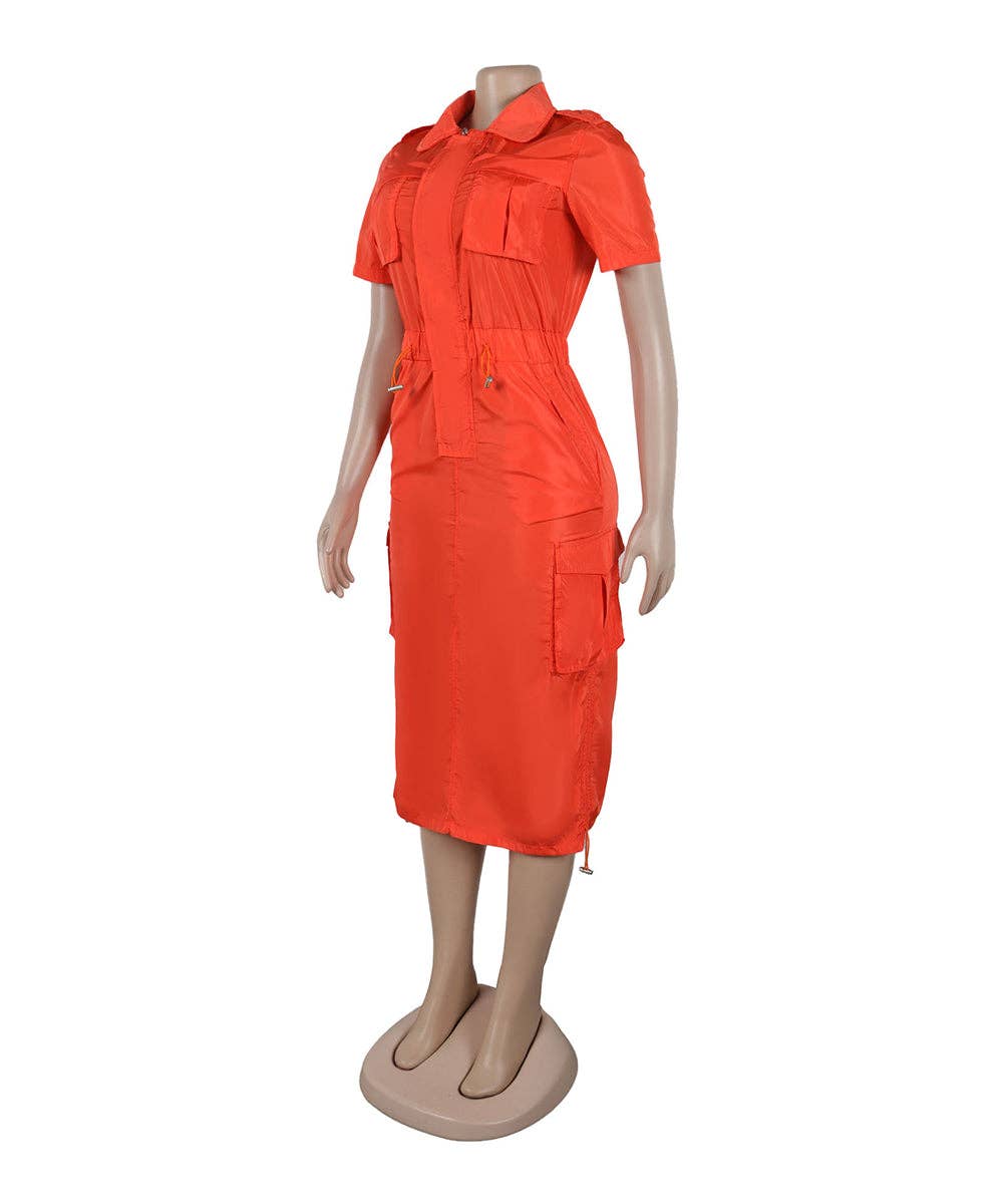 Aria Romance - Wholesale Dress - Women's - Utility Pocket Shirtdress23