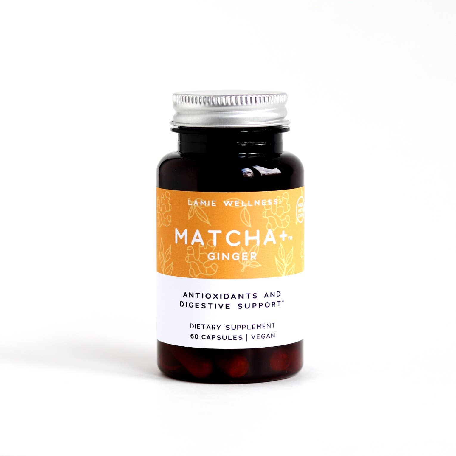 Lamie Wellness - Wholesale Oral supplement/vitamin - Matcha + Ginger Green Tea Capsules