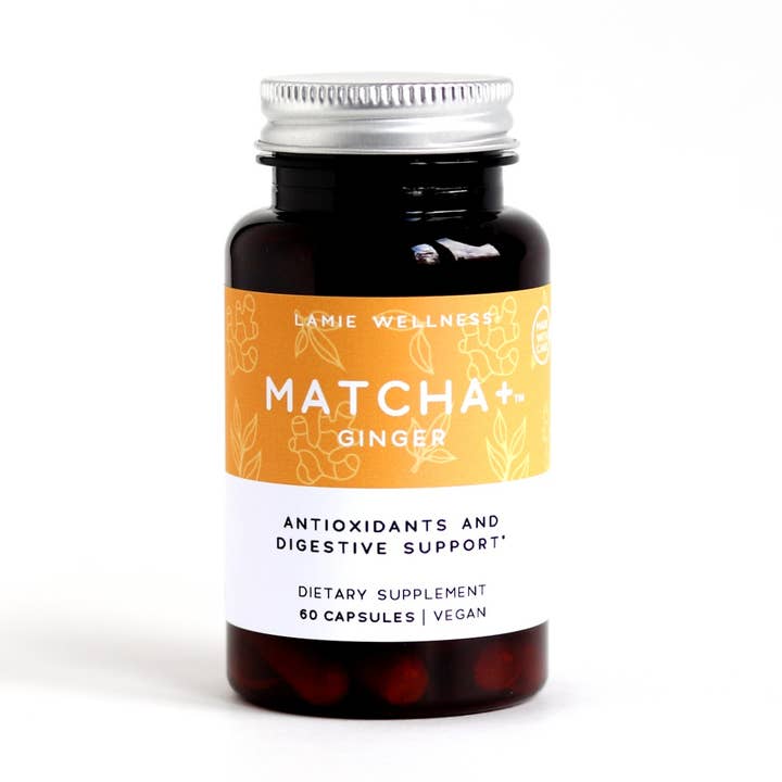Lamie Wellness - Wholesale Oral supplement/vitamin - Matcha + Ginger Green Tea Capsules0