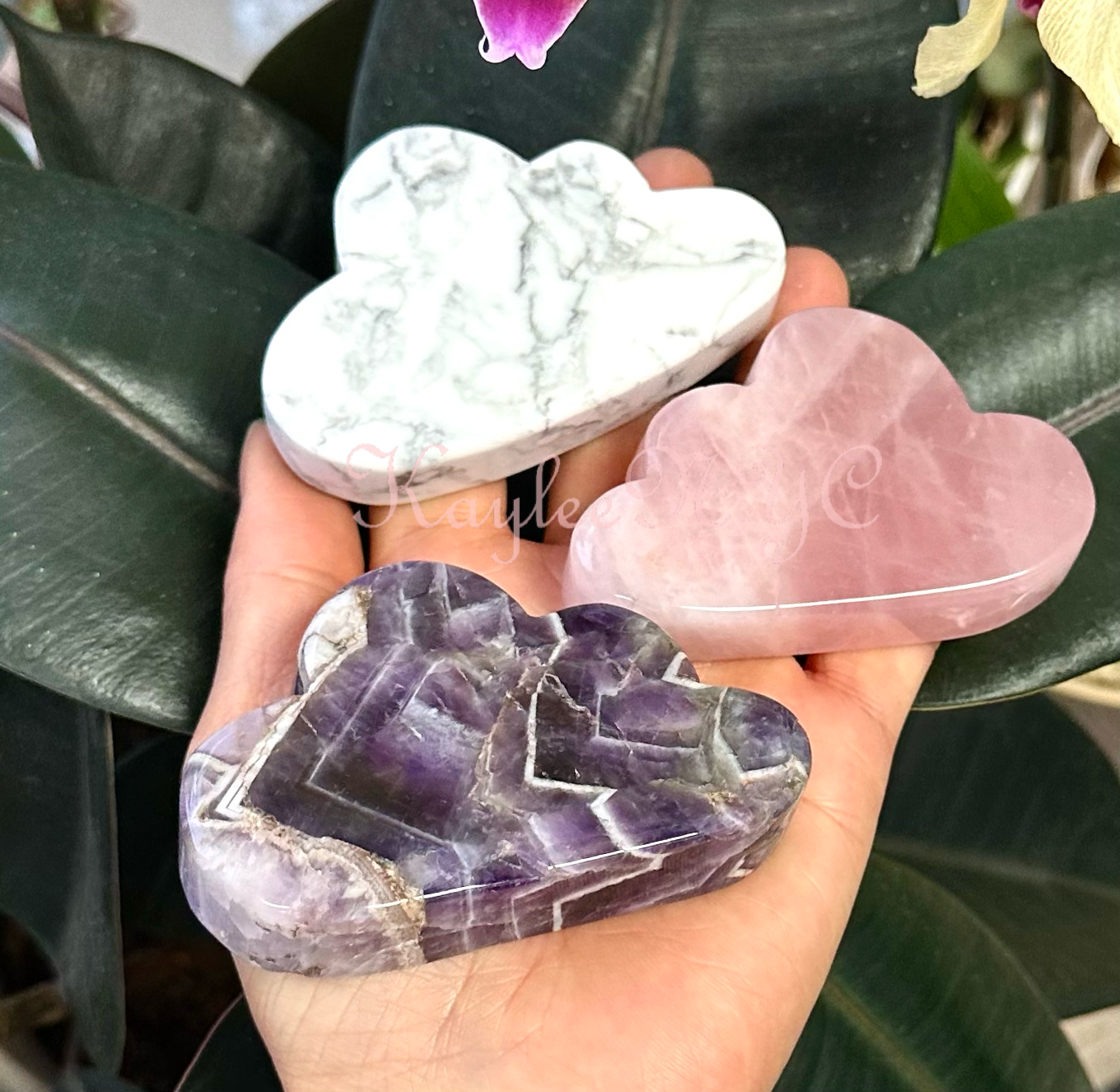 KayleeNYC - Venta al por mayor Piedras/cristales espirituales - Mezcla Energía Sanadora de Nubes de Cristal8