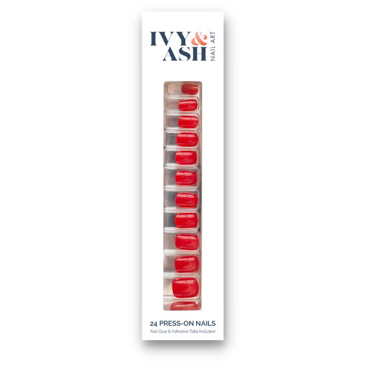 Red Hot | Bright Spicy Red Short Fake Nails Press-On Nails and other Purchase wholesale mini hot glue sticks. Free returns & net 60 terms on Faire trending on Faire.