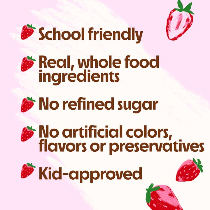 Happy Wolf - Wholesale Snack Bar - Happy Wolf Organic Kids Snack Bars - Strawberry3