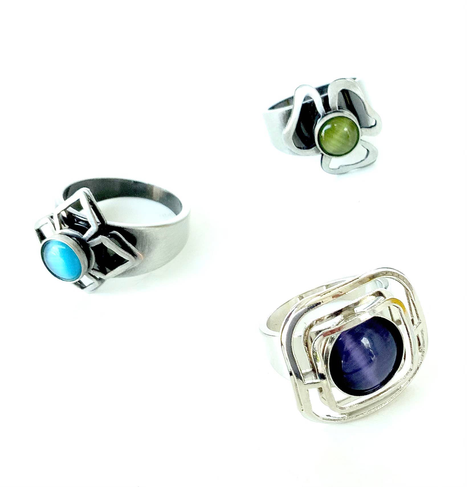 Christophe Poly / Crono Design - Wholesale Jewelry Set - RINGS Prepack (DR12)  - 15 Rings & Free Displays64