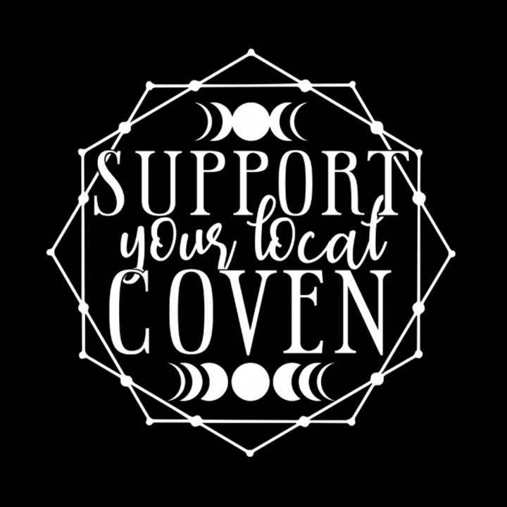 Magnet - Support Your Coven for wholesale by The Demented Designer