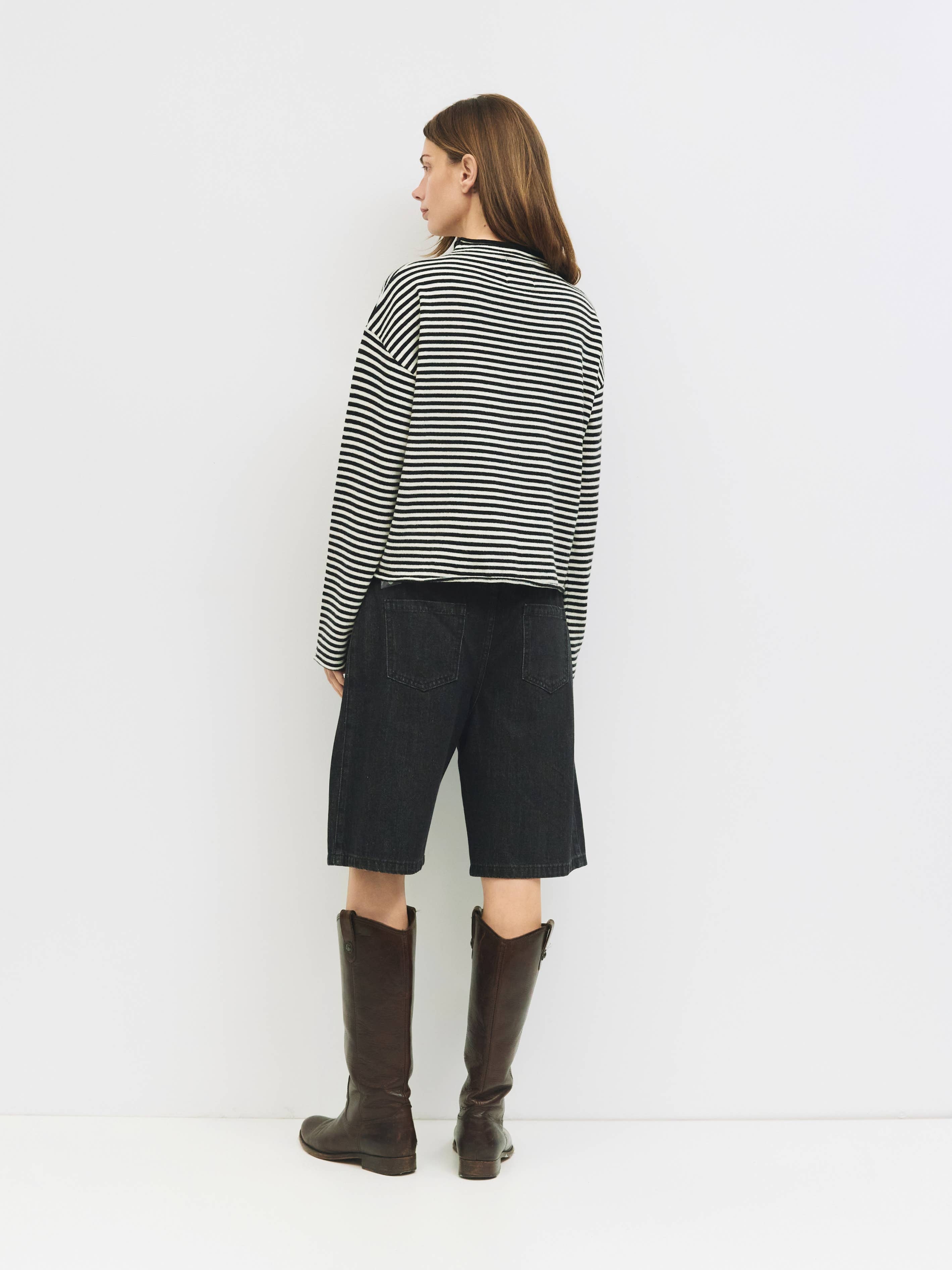 MOD REF - Wholesale Cardigan - Women's - The Elisa Cardigan | Striped Button-Down Cardigan28