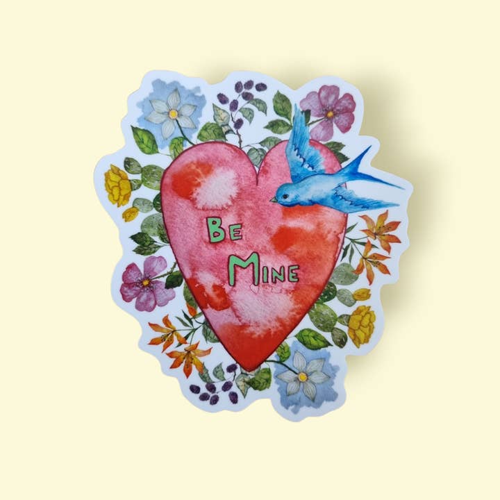 Vinyl Stickers - Be Mine Valentine's Day - Limited Edition for wholesale by Bosa Art Co