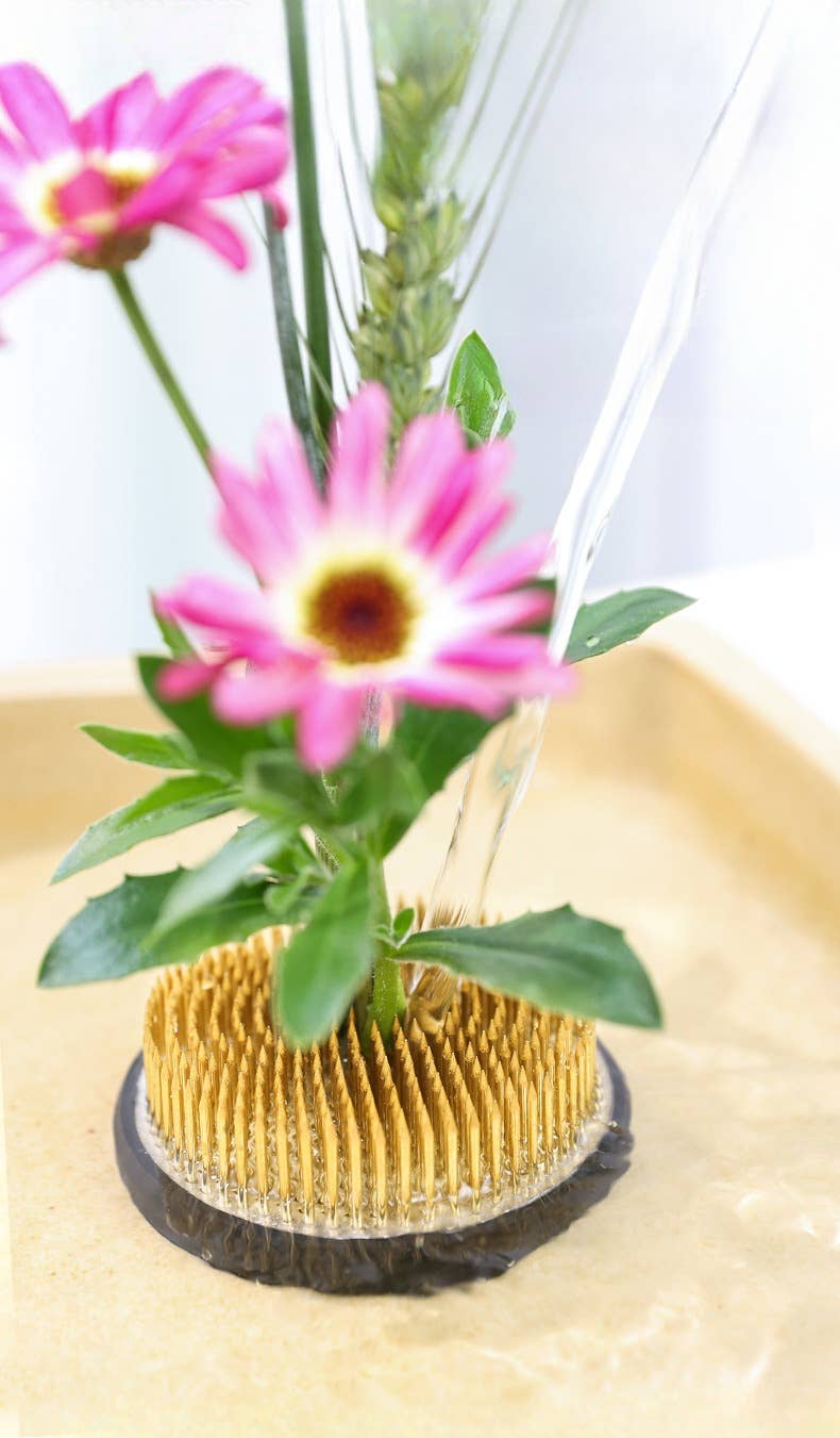 Gohobi （We cover U.S. import duties） - Wholesale Decorative Tabletop Object - Gohobi Ikebana Kenzan Stainless Steel Flower Stand22