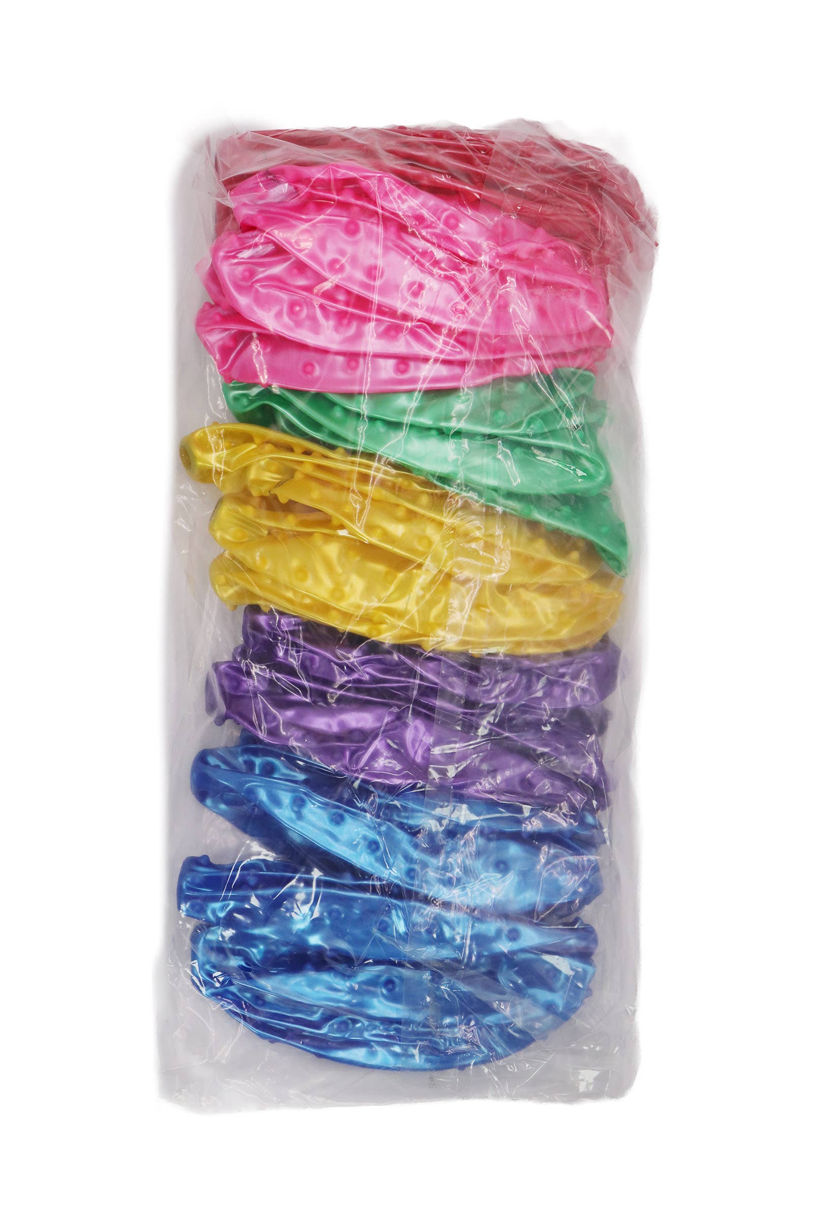 ASSORTED 4.5 Inch Spiky Bouncy Knobby Balls - Deflated for wholesale on Faire9