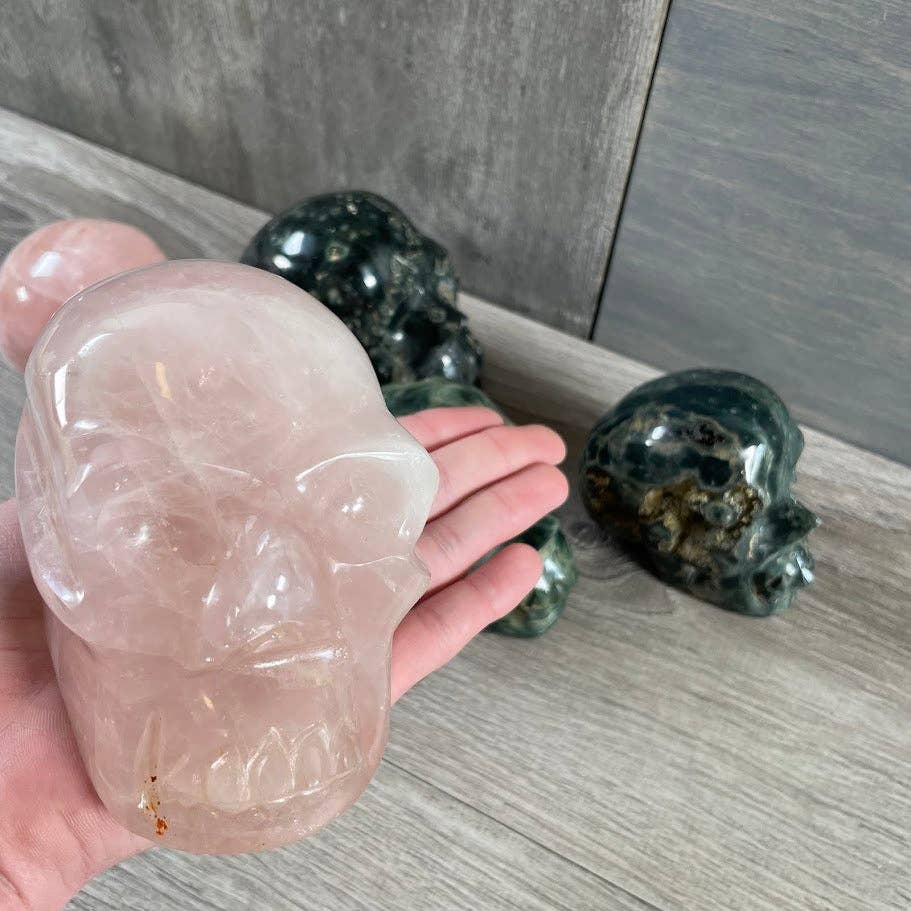 Keystone Crystals - Wholesale Spiritual Stone/Crystal - Assorted Crystal Skulls – Bulk Lot for Gift Shops91