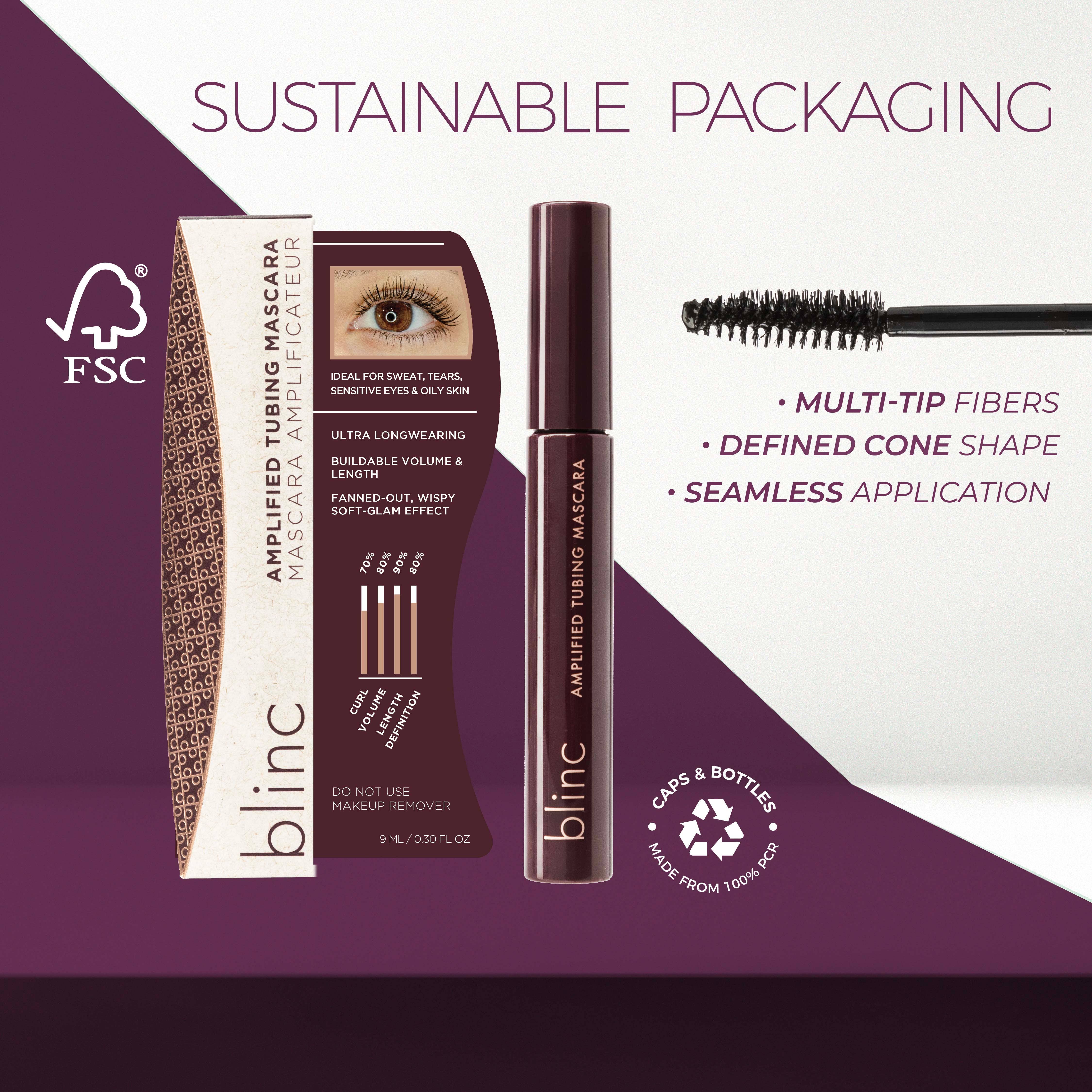 Blinc Cosmetics - Wholesale Mascara - BLINC Amplified TUBING™ Mascara8