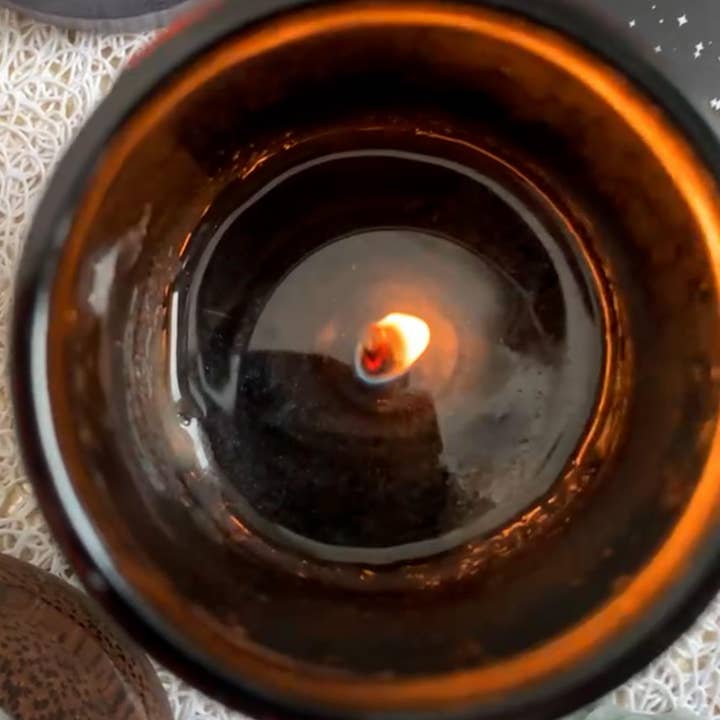 Lusee Bougies - Wholesale Jar/Filled Candle - Pierre Candle "Mystery" -Hawthorn Vanilla Patchouli2