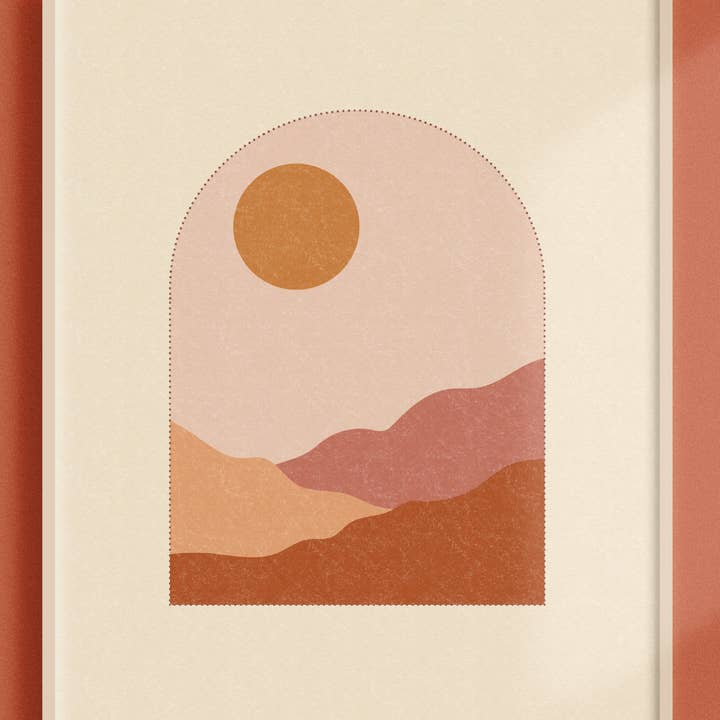 Lámina artística de arco punteado para venta al por mayor de Black Lab Studio