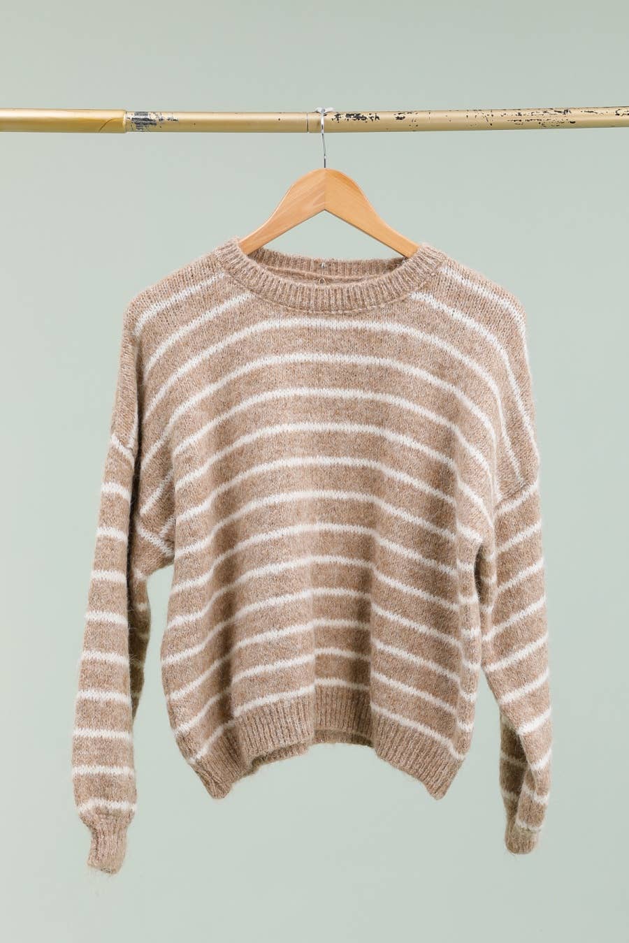 LÉA & LUC - Wholesale Knit Sweater - Women's - Striped sweater REF. 5115812
