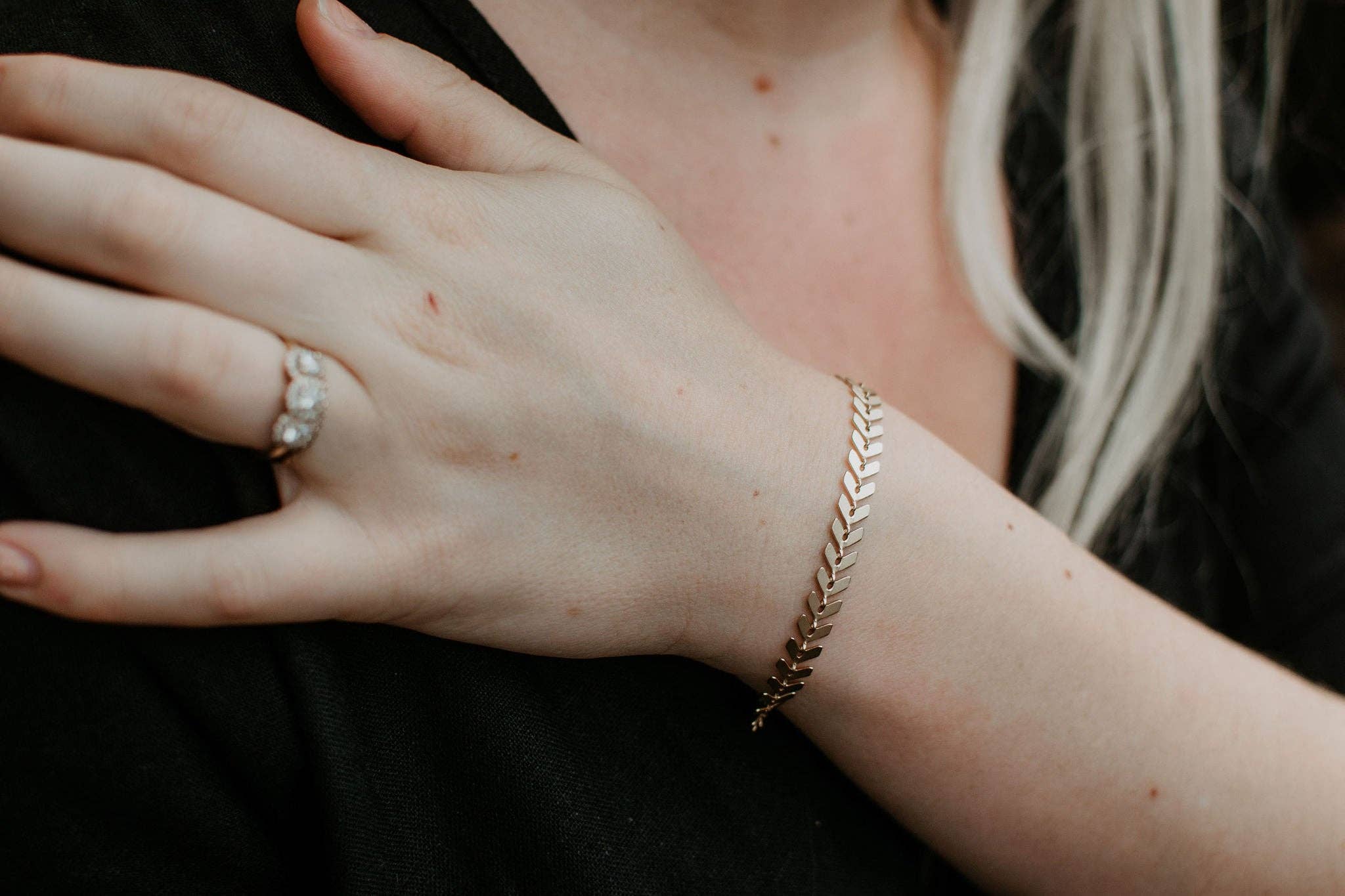 Moxie Collective (formerly Atonement Design) - Wholesale Link & Chain Bracelet - Arrow Bracelet5