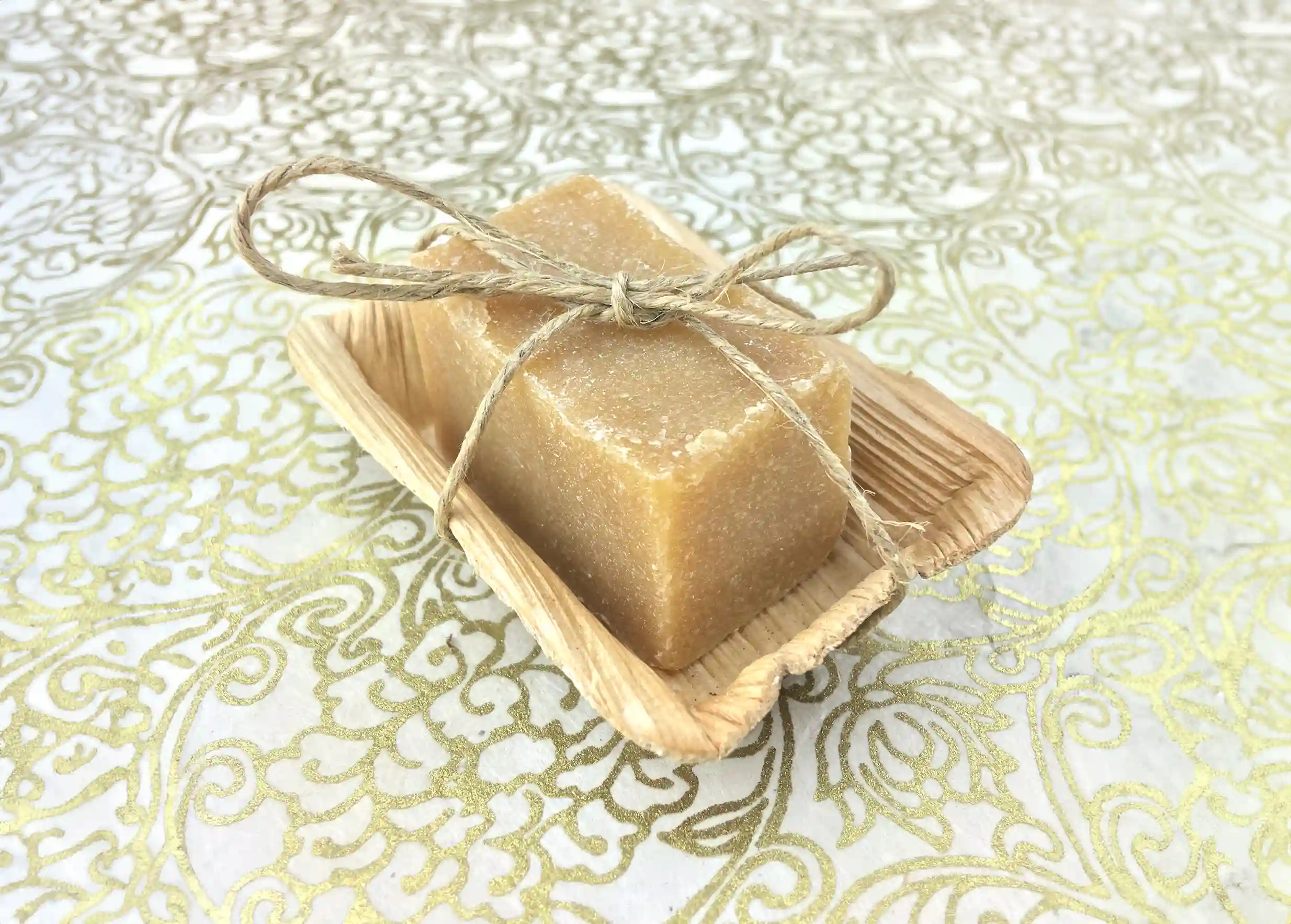 Karawan Authentic - Wholesale Bar Soap - AYURVEDIC SOLID SOAP - TURMERIC - SMALL SIZE - 20G2