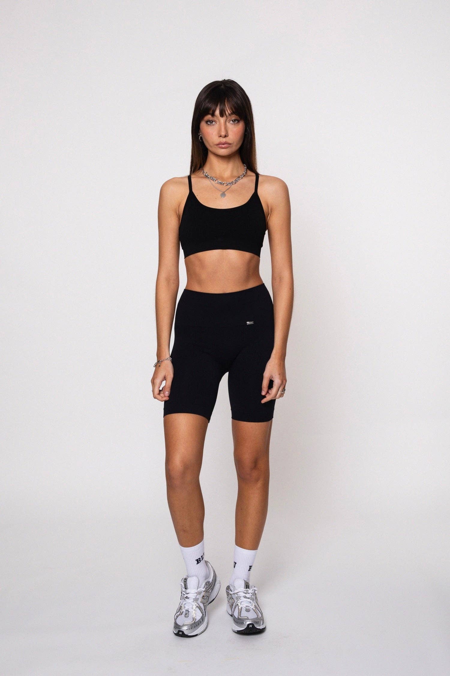 Black Bliss Biker Push-Up  en Negro for wholesale on Faire2