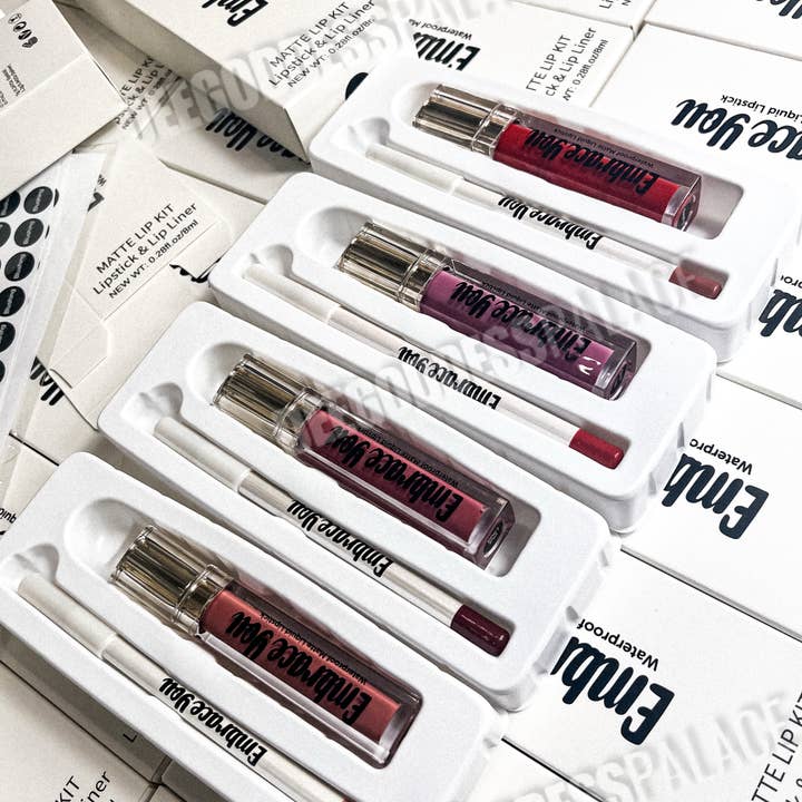 Deegoddesspalace LLC. – Großhandel Lippenstift-Sets – 50-teiliges Private Label-Lippenstift-Set (Premium-Qualität)