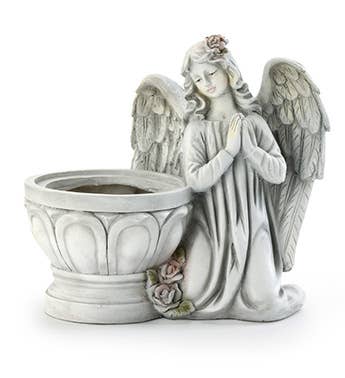 Napco - Wholesale Plant Pot - Kneeling Angel Planter, Item # 128080