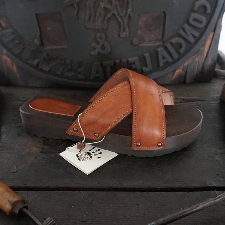 Sabots Homme en Bois et Cuir Véritable Mario Doni #21 pour la vente par Mario Doni