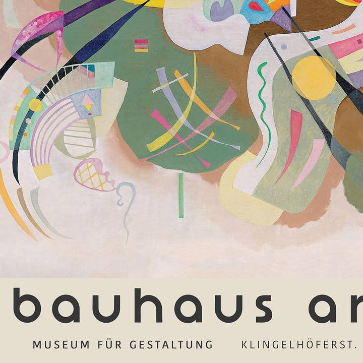 Kandinsky & Klee Art Udstilling Plakater (Sæt med 2 Kunsttryk) for engroshandel hos Rock Paper Scissors Wall Art