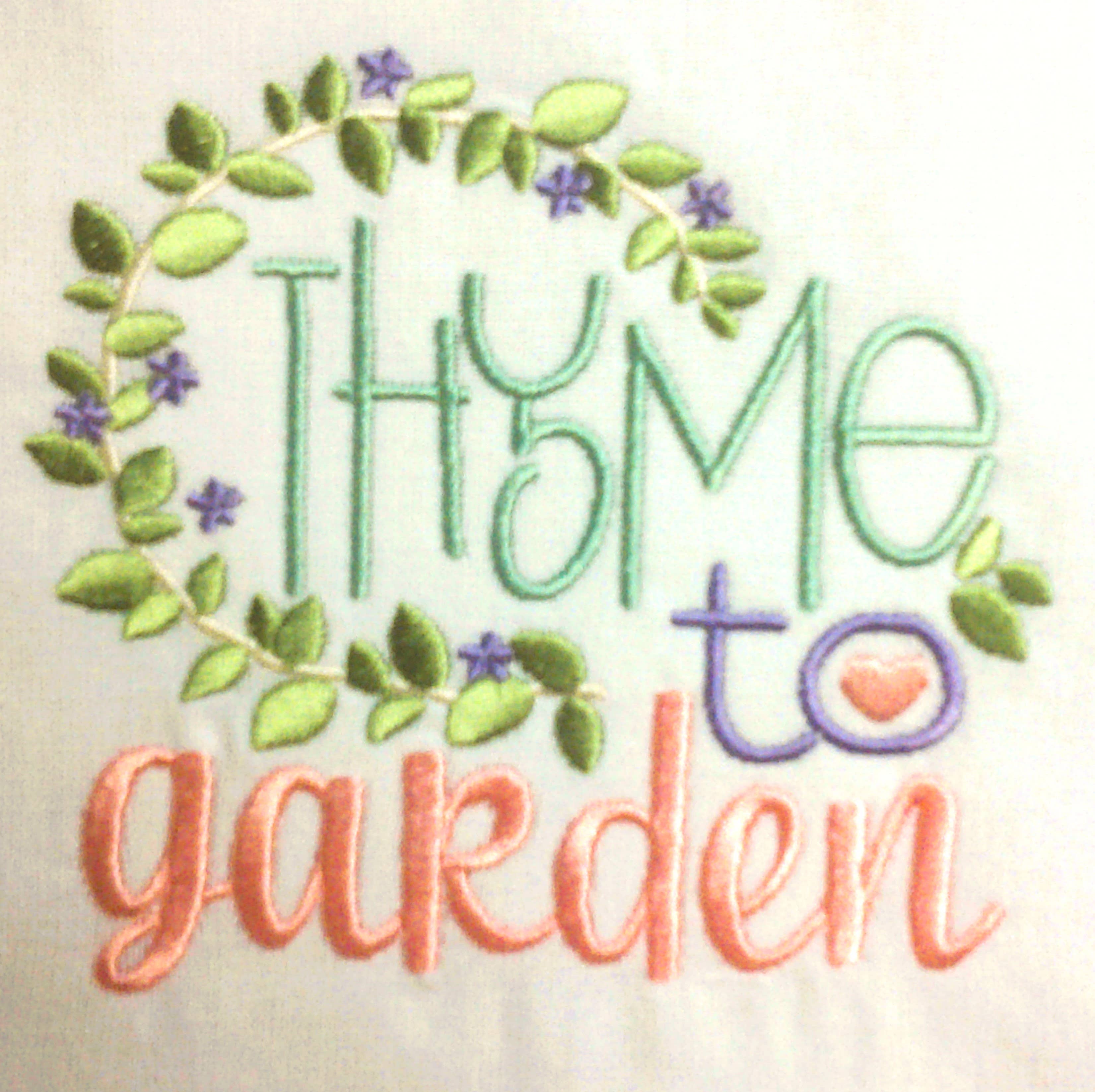 Red Mitten – wholesale Tea towel – Spring Embroidered Tea Towels7