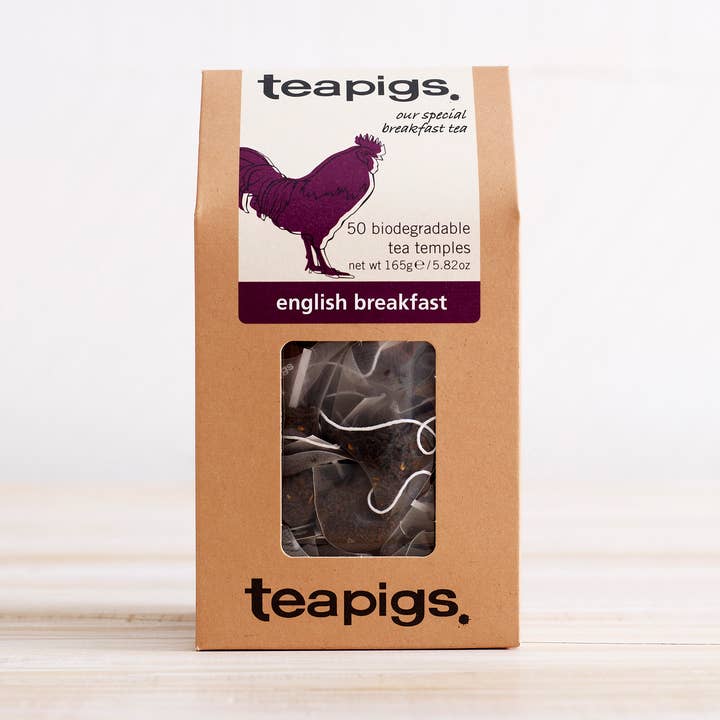 English Breakfast Tea - 50 Temples for wholesale by teapigs
