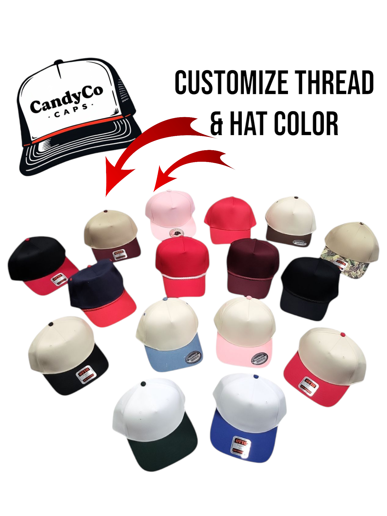 The Candy Collections - Wholesale Trucker Hat - Women's - Jesus is King Embroidered cap trucker Hat 1