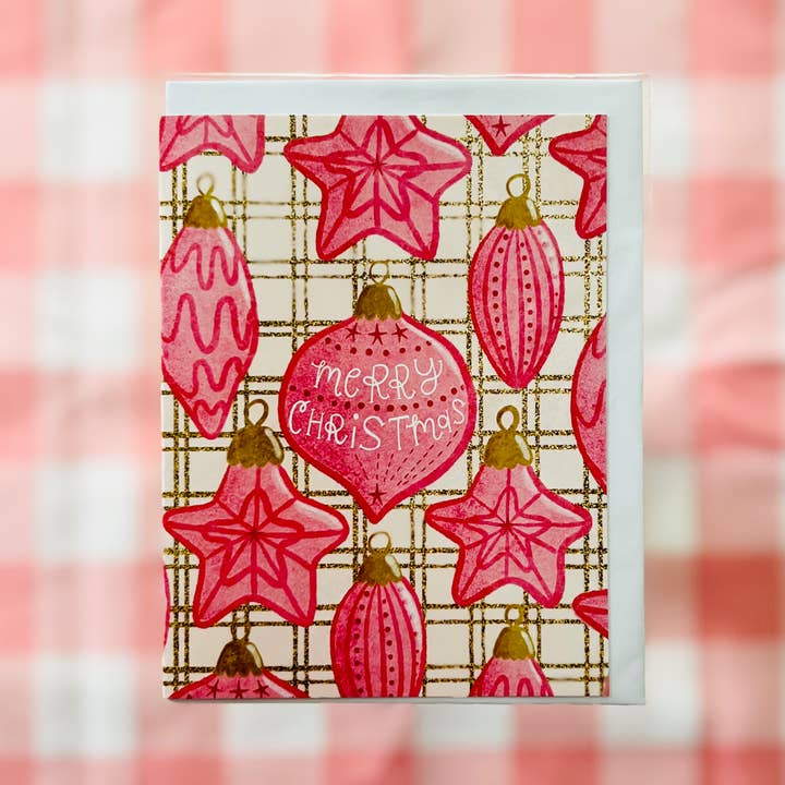 Ornament Christmas Card for wholesale by club daydream