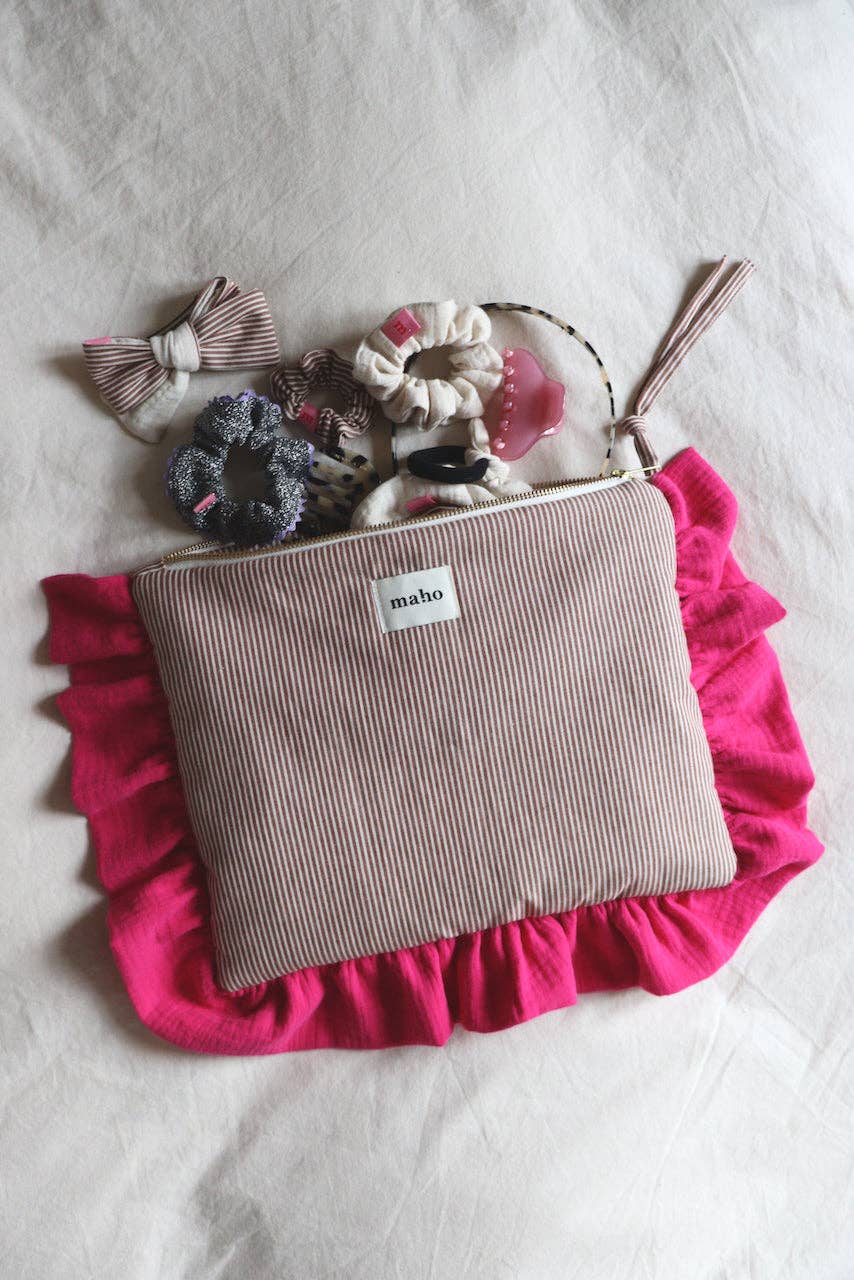 Maho - Wholesale Toiletry Bag - Women's - Sienna Fuchsia2