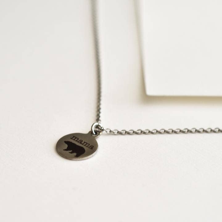 Whimsy's Jewels – Colar pingente/pendente por atacado – Etiqueta Mama Bear1