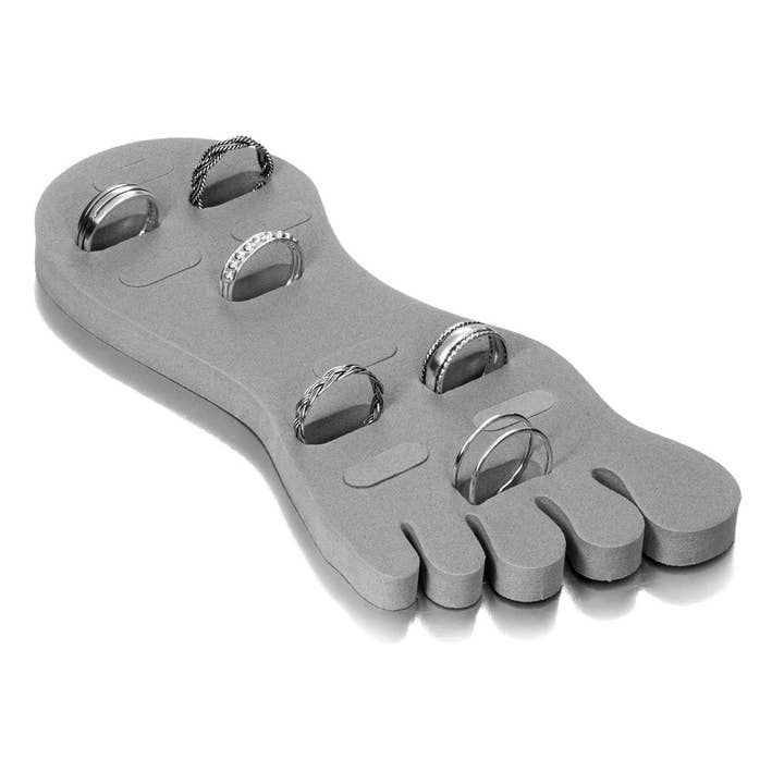 El Expreso de Oriente - Wholesale Jewelry Set - Silver Toe Rings 6 Units