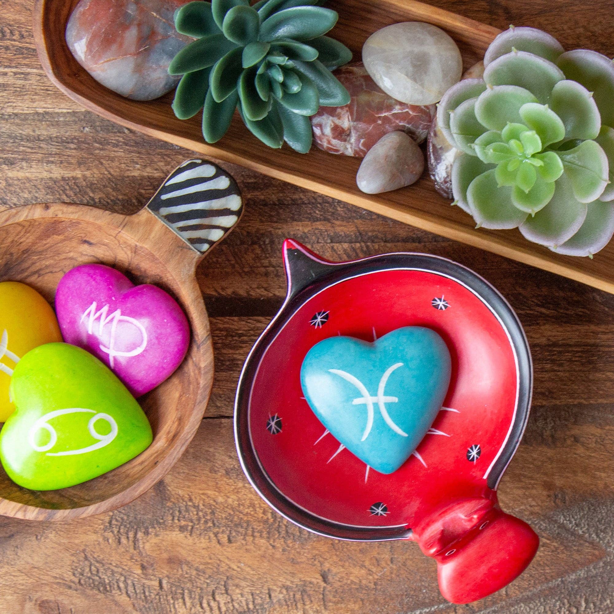 Global Crafts - Vendita all'ingrosso Ciotole/Piatti decorativi - Ciotola Singola in Pietra Saponaria a Forma di Ippopotamo - 5 pollici8