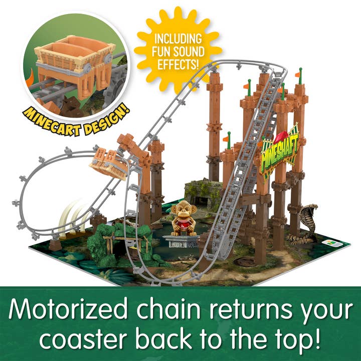 The Learning Journey - Wholesale Toy Set - Kids - Roller Coaster - Techno Trax Mineshaft