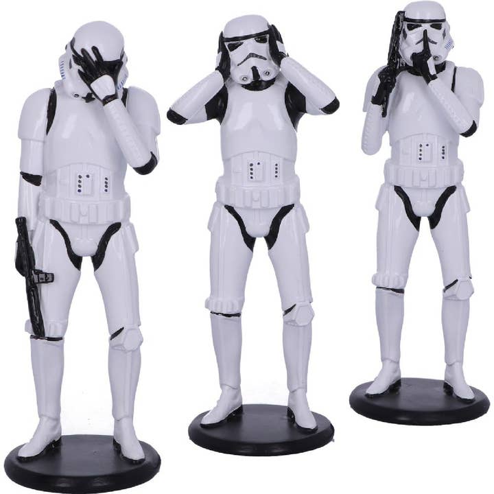 Jactal - Wholesale Decorative Figurine - Nemesis Now - Set of 3 Stormtroopers Statues 14cm