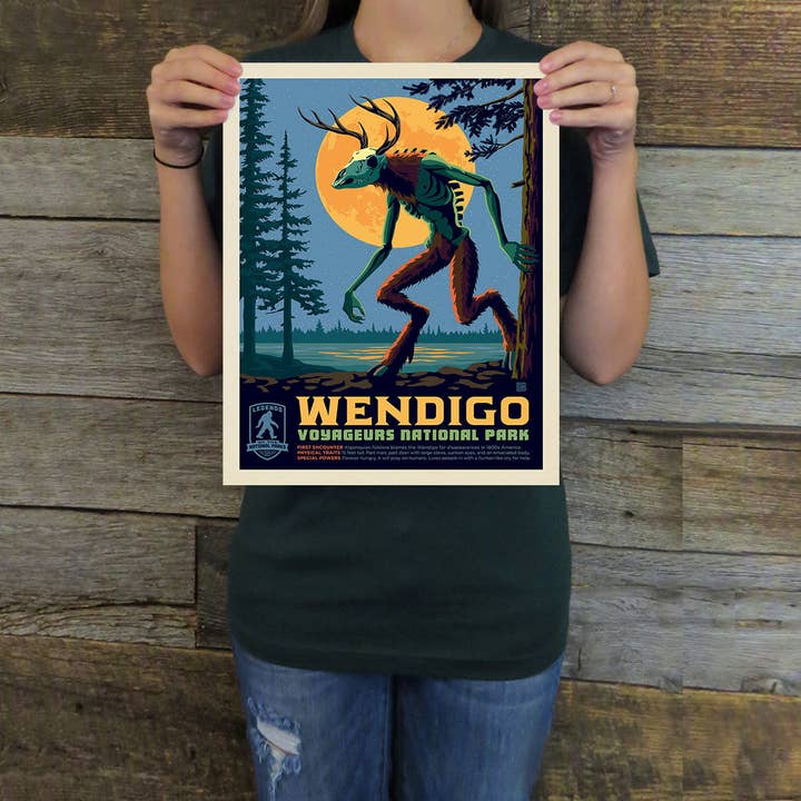 Voyageurs NP: Wendigo (Legends) Kunsttryk for engroshandel hos Anderson Design Group