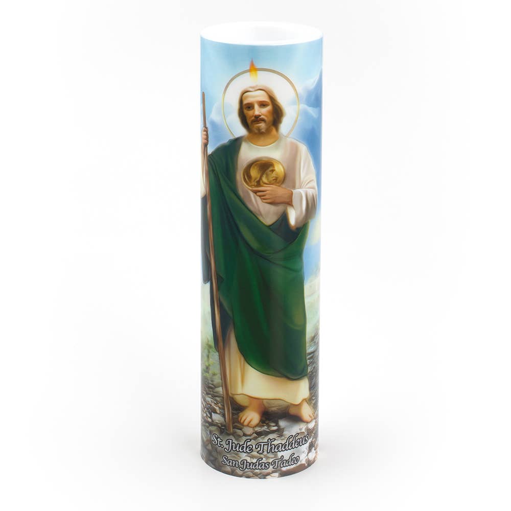 The Saints Collection – wholesale Flameless candle – The Saints Collection - St Jude Prayer Candle0
