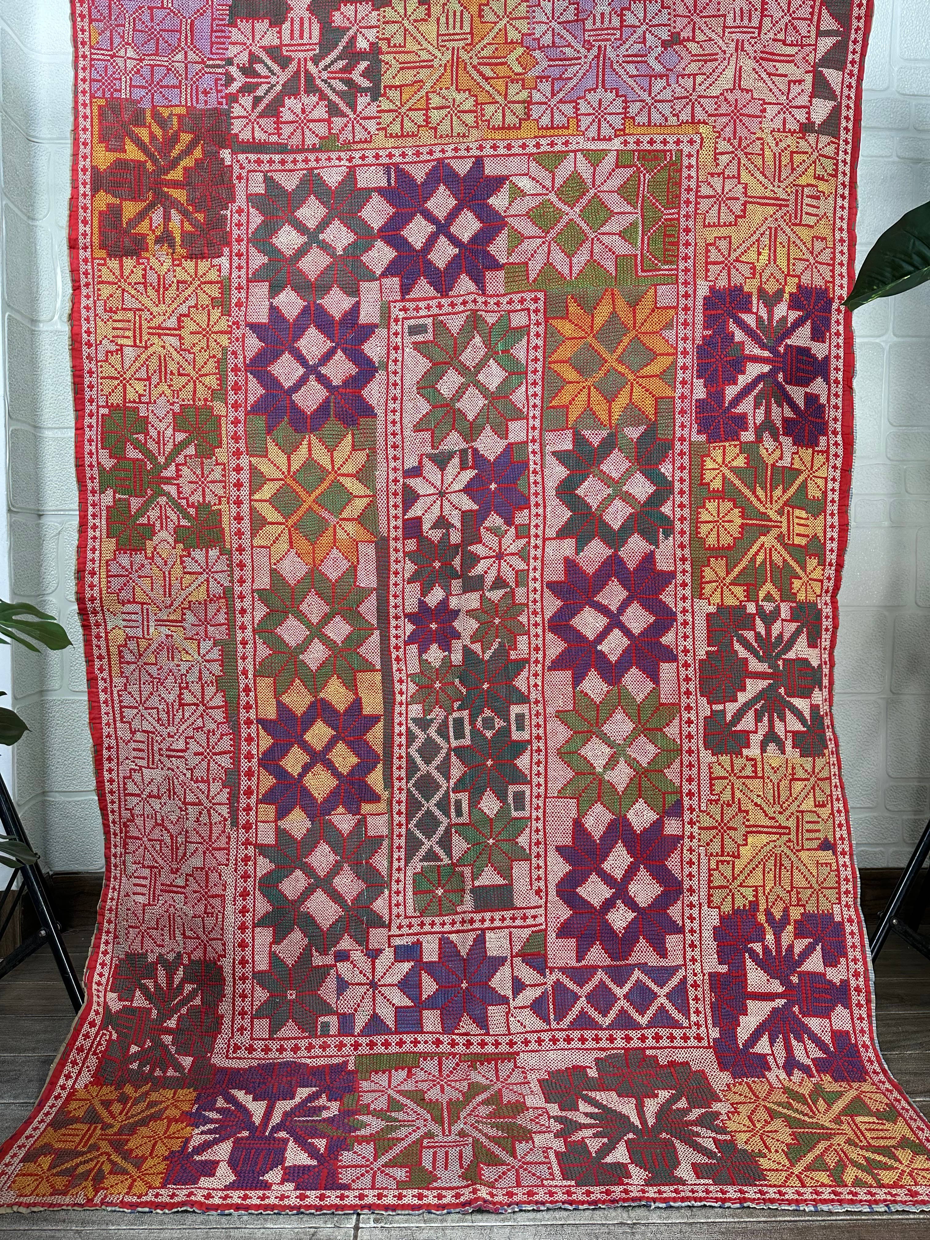 The Eastern Loom - Wholesale Throw Blanket - Hand Embroidery Vintage Throw Sofa Cover Bedspread Blanket4