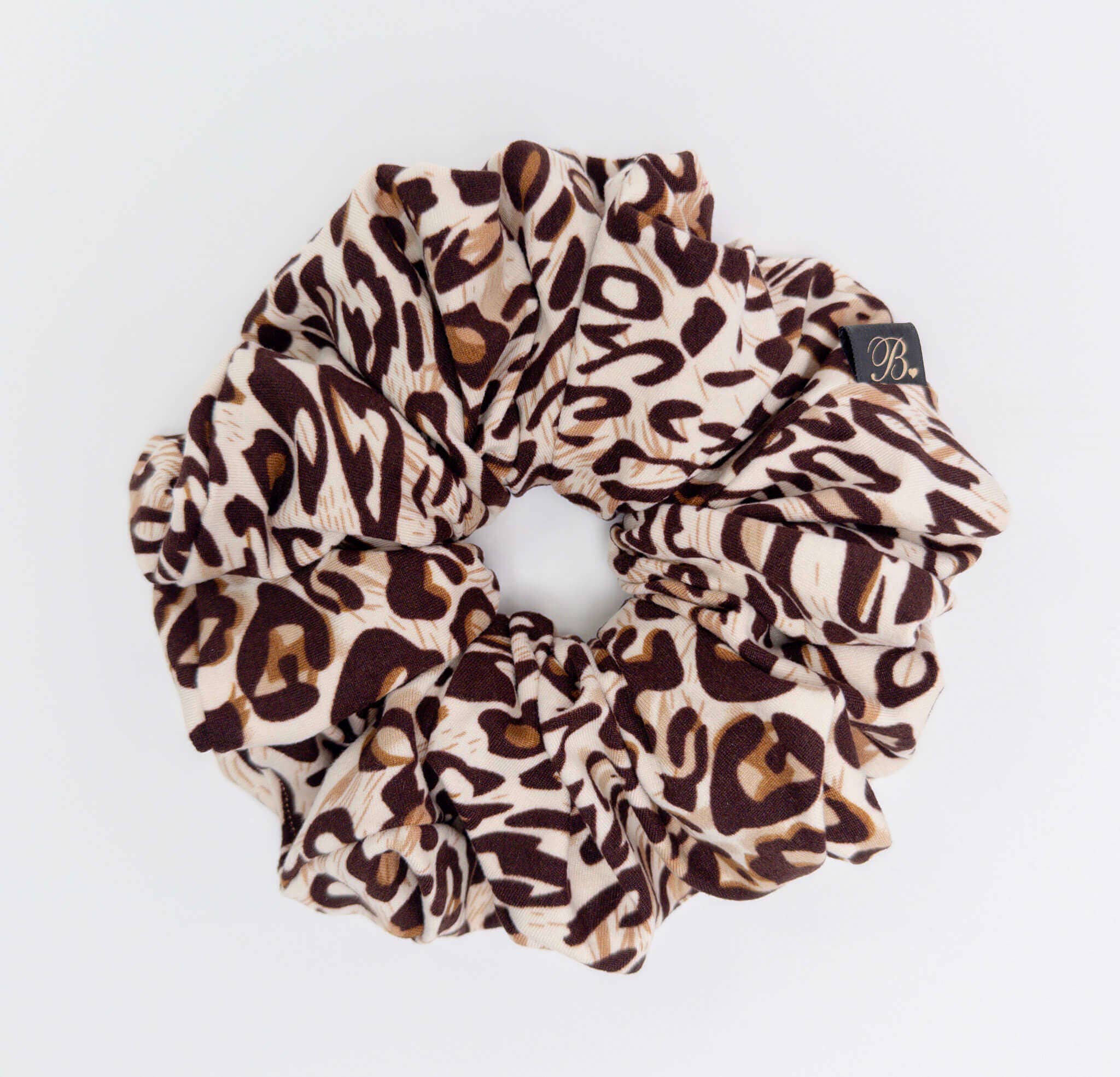 B. LUVV & CO. - Wholesale Scrunchie - Women's - Everyday Active Scrunchie in Leopard4