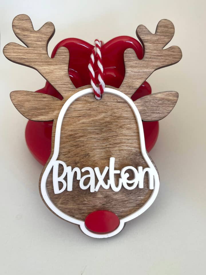 Reindeer Ornament WS for wholesale by Sweet Home Creative Co.